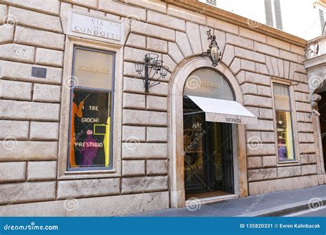 hermes store rome italy